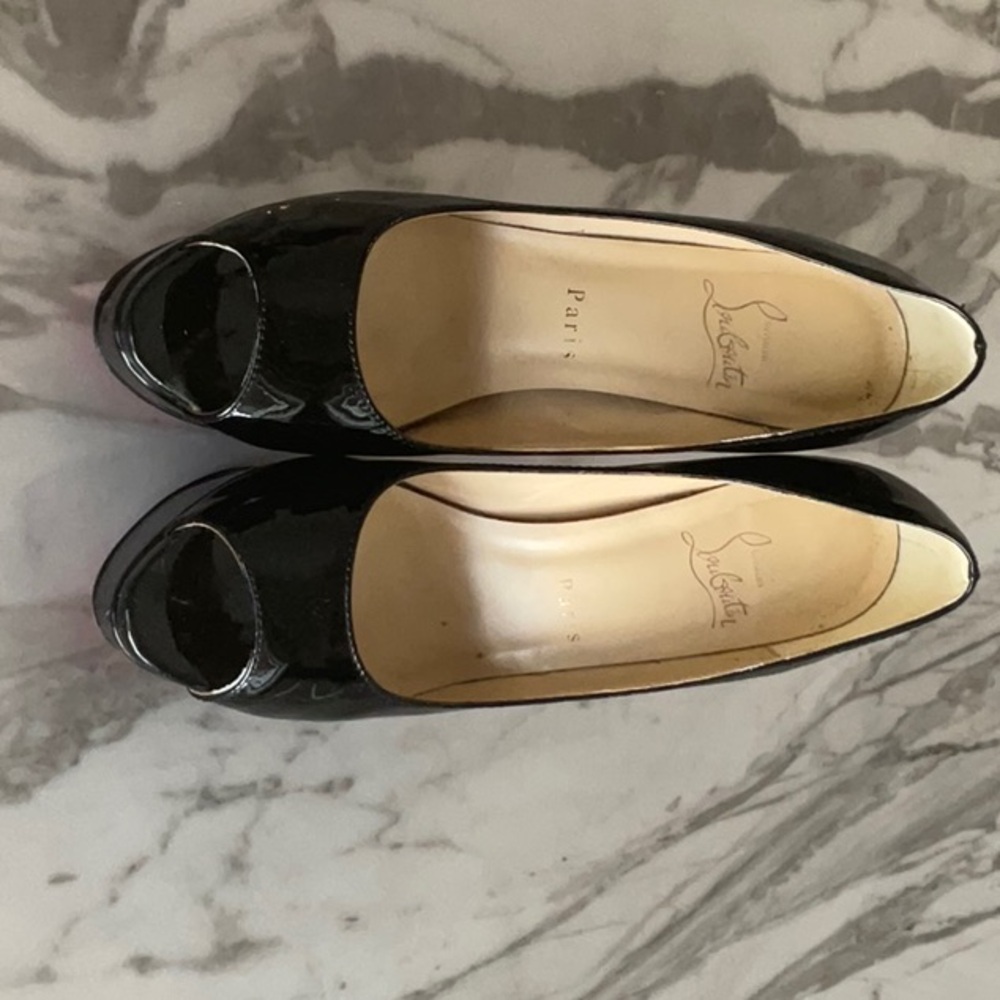 Christian Louboutin Black Heels Sophisticated Style